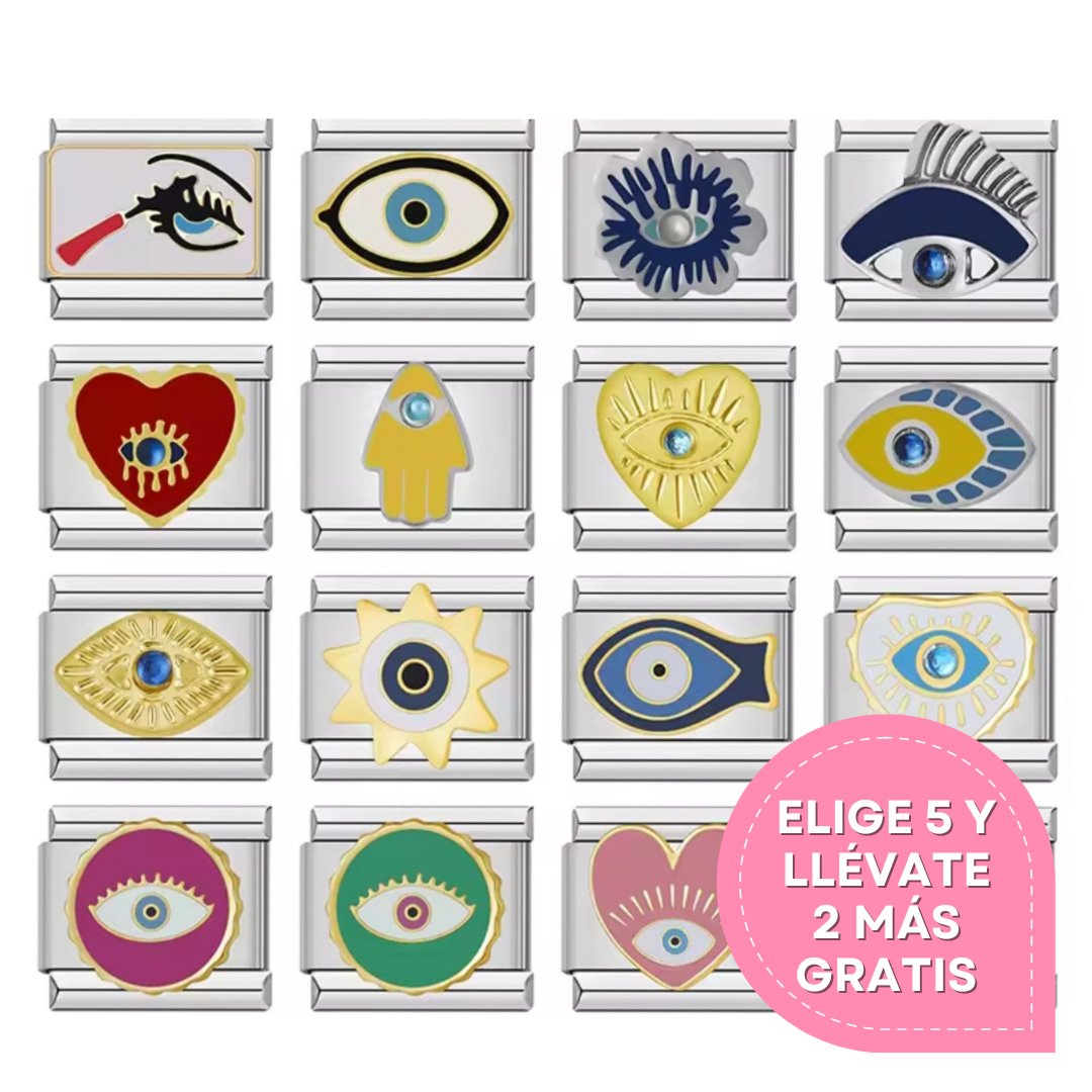 Charms Italianos de Ojos