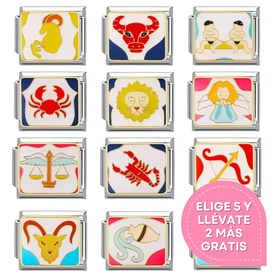 Charms Italianos de Signo zodiacal