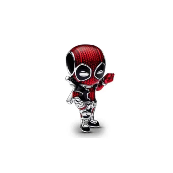 Charm Deadpool de plata s925 ✪ 𝔼𝕟𝕥𝕣𝕖𝕘𝕒 𝕀𝕟𝕞𝕖𝕕𝕚𝕒𝕥𝕒