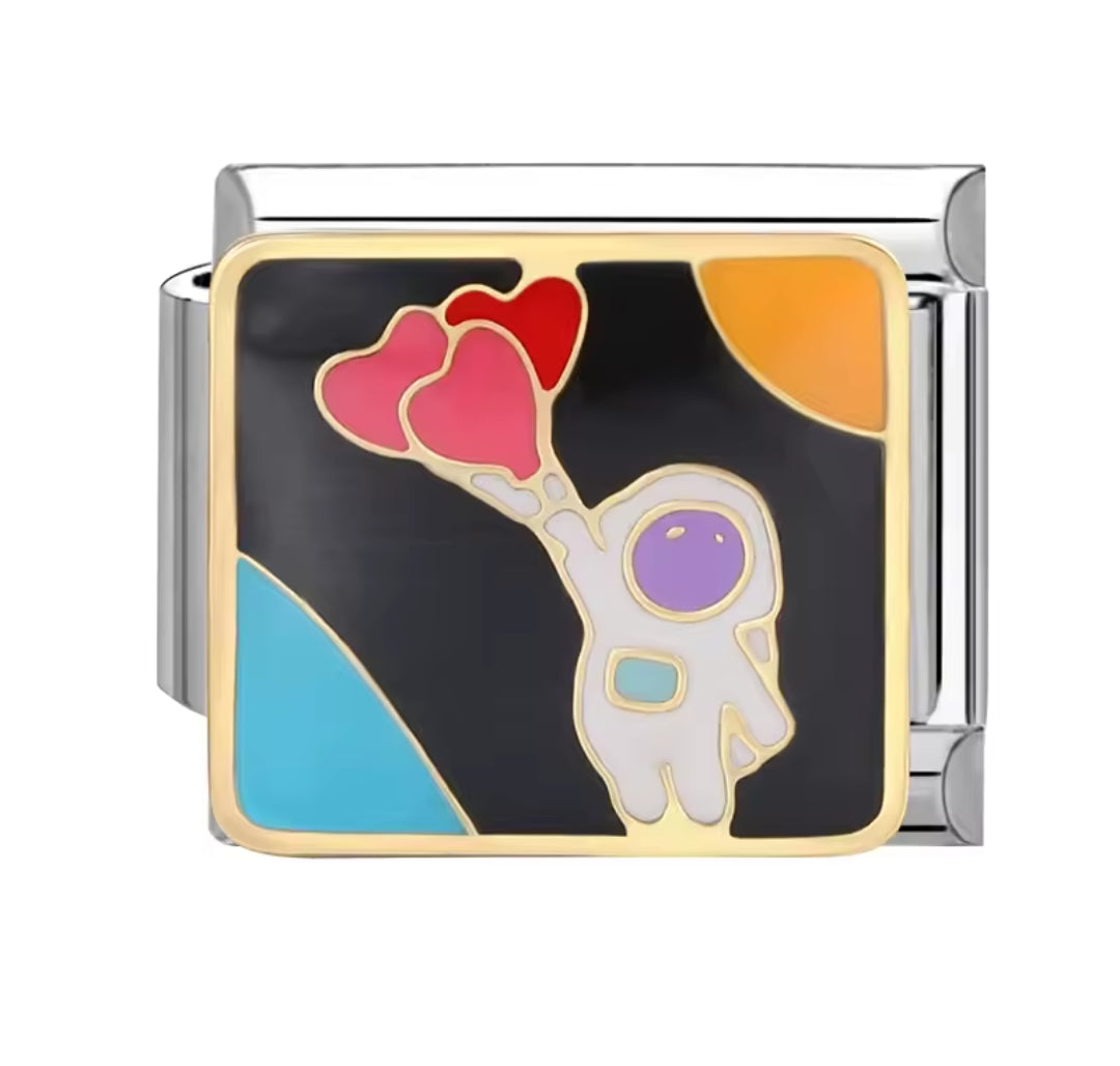 Charms Italianos del Espacio