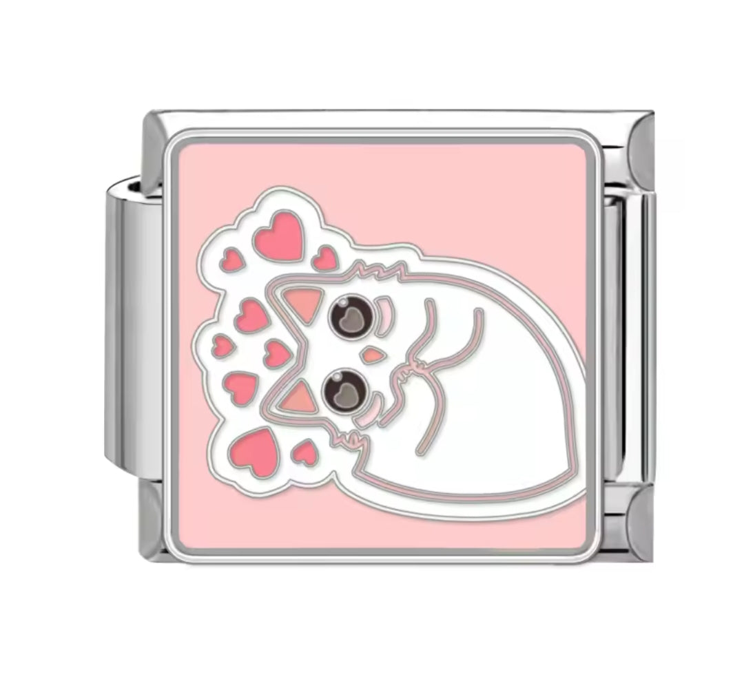 Charms italianos de gatitos