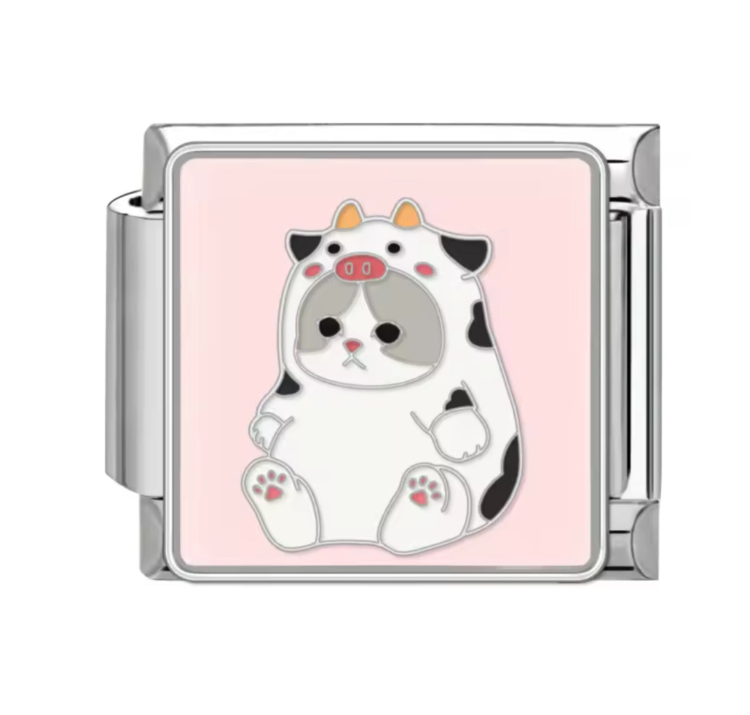 Charms italianos de gatitos