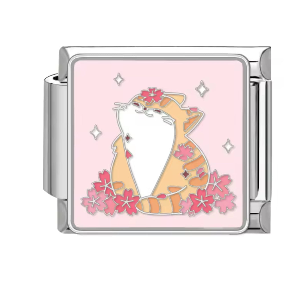 Charms italianos de gatitos