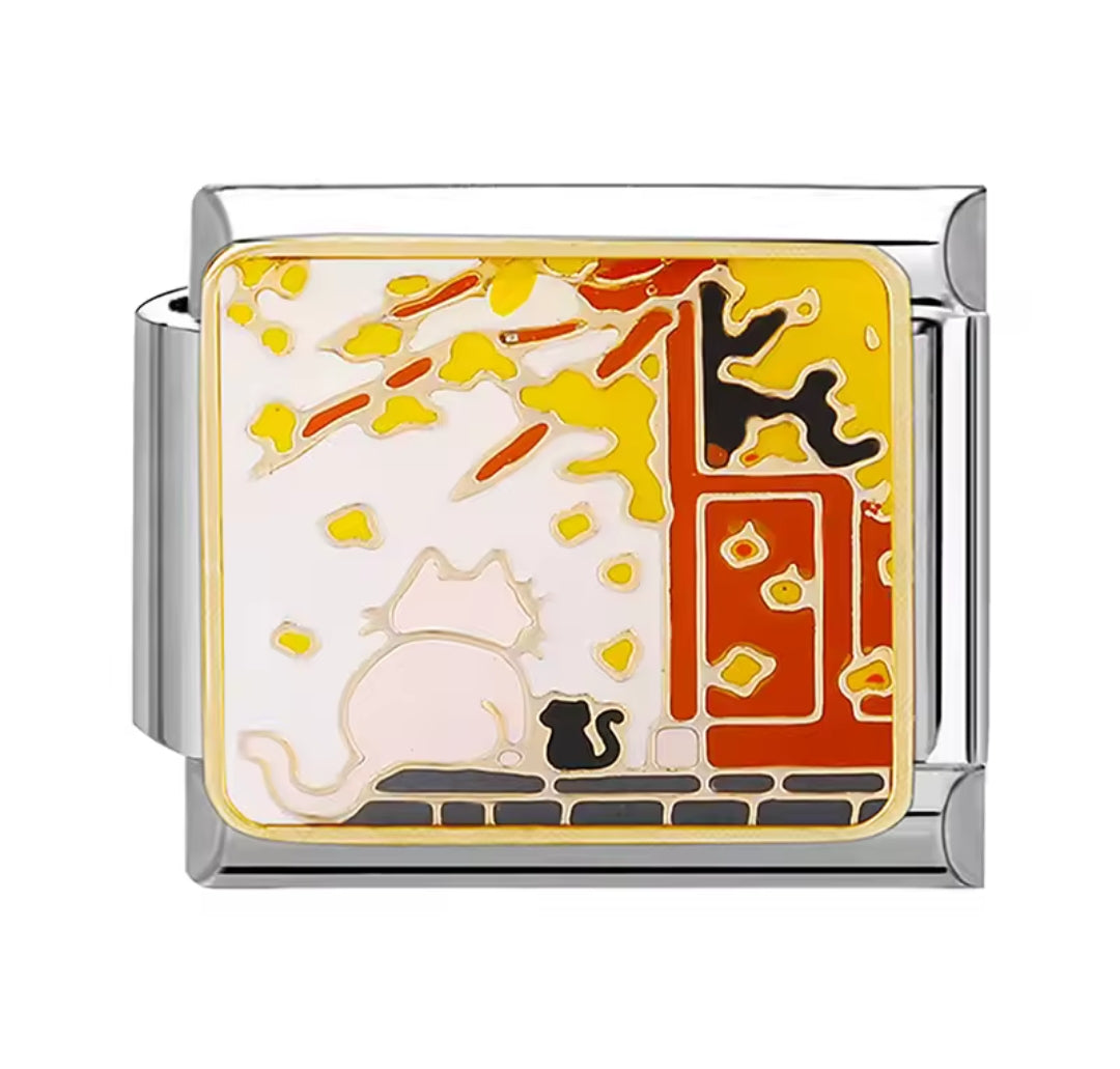 Charms italianos de gatitos