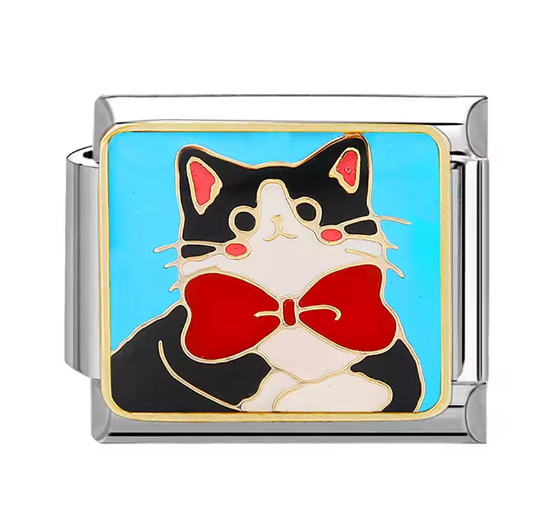 Charms italianos de gatitos