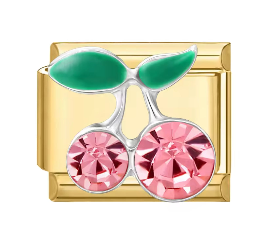 Charms italianos con cristales