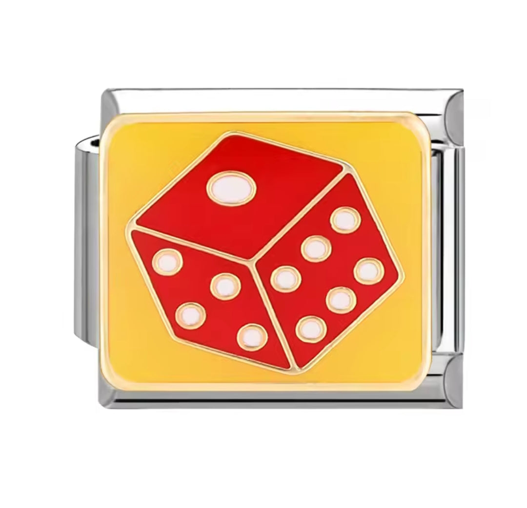 Charms italianos de Dinero y juegos de azar