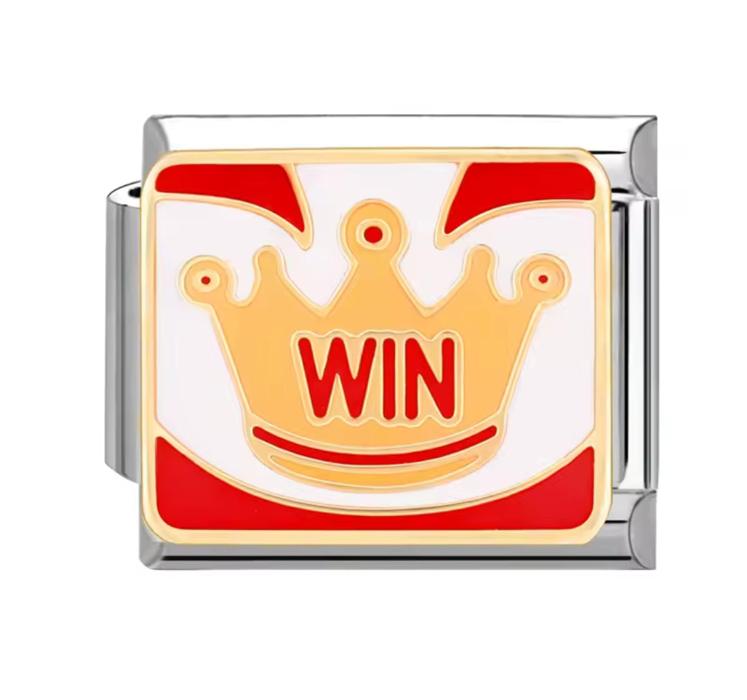 Charms italianos de Dinero y juegos de azar