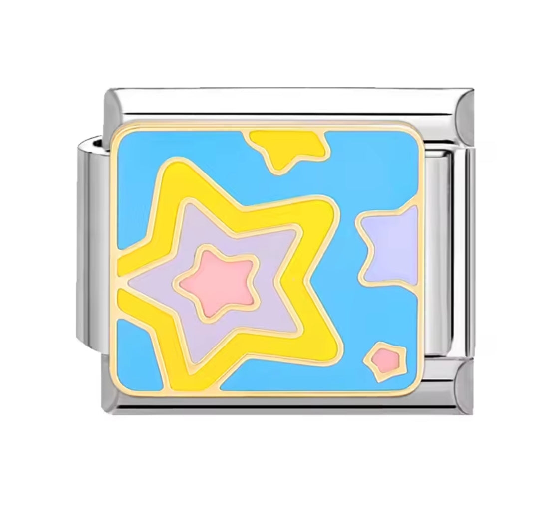 Charms italianos de estrellas y mascotas