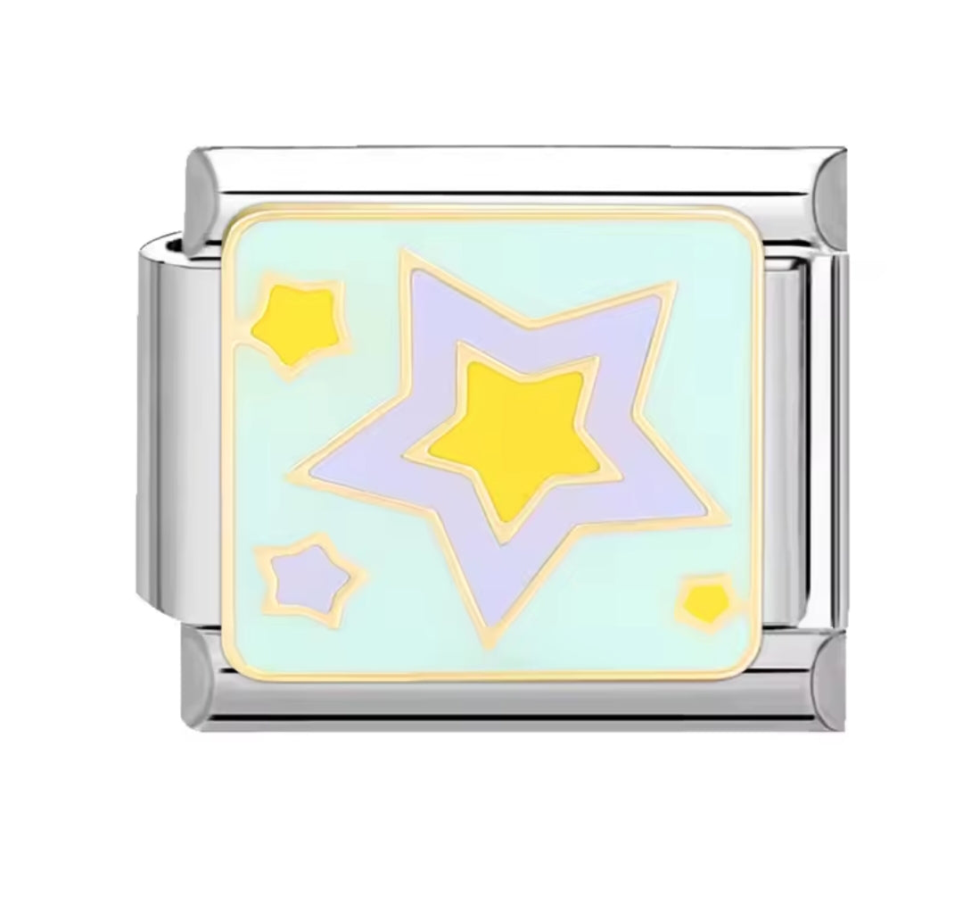 Charms italianos de estrellas y mascotas