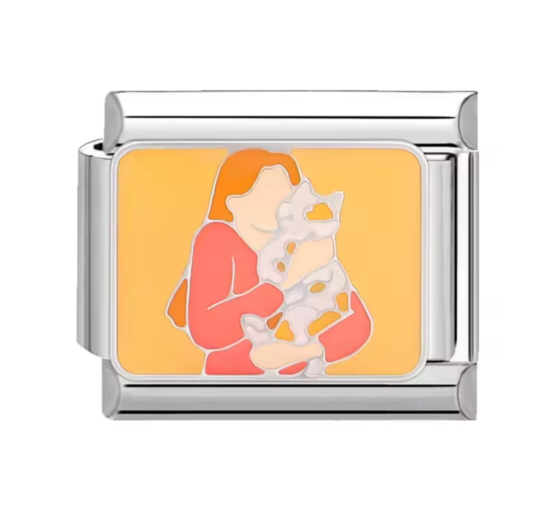 Charms italianos de estrellas y mascotas