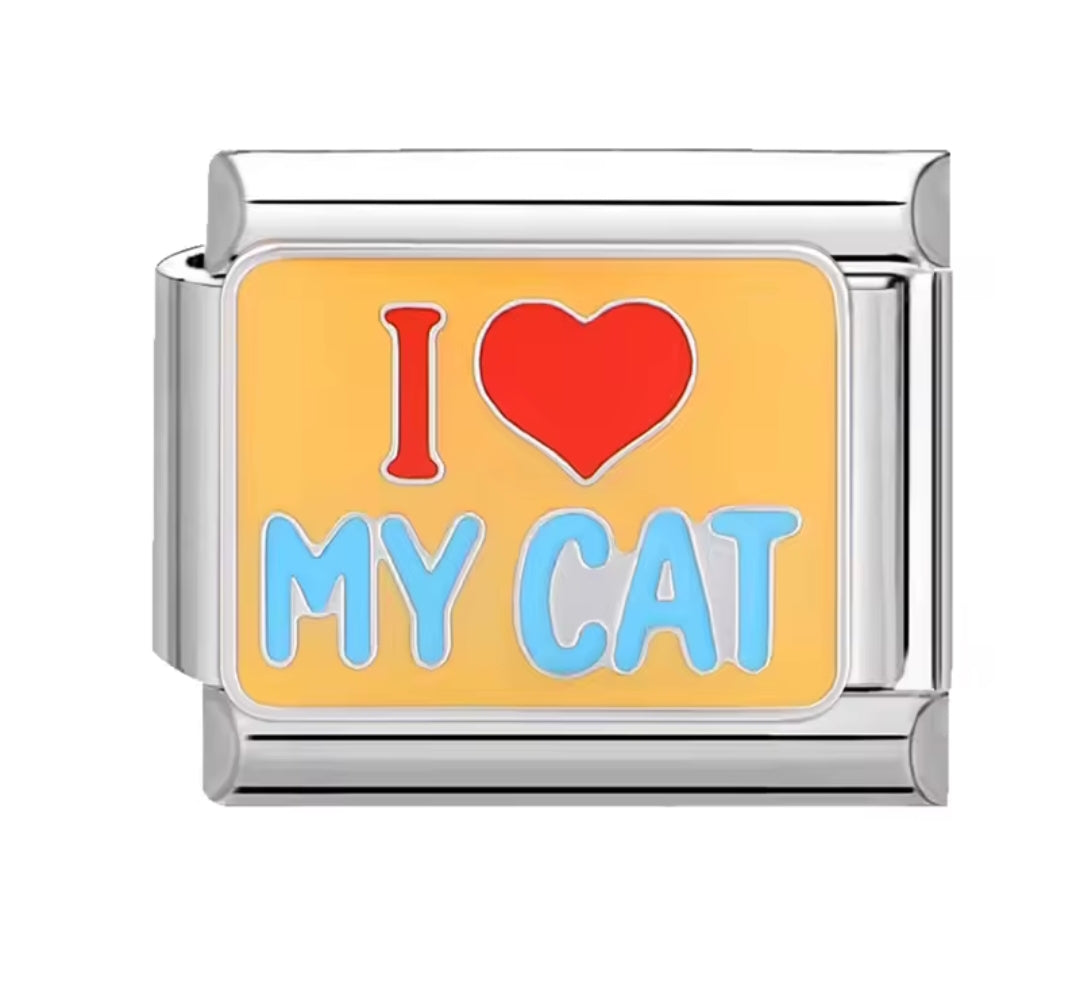 Charms italianos de estrellas y mascotas