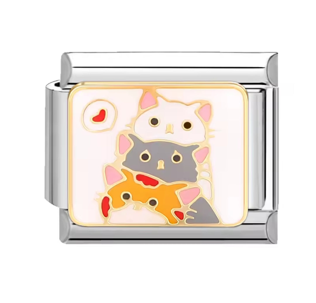 Charms italianos de estrellas y mascotas