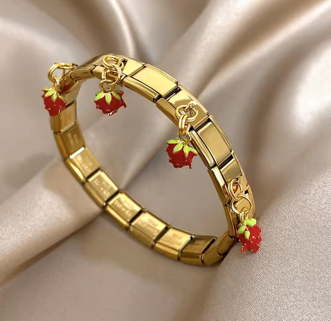 Brazalete de Charms Italianos