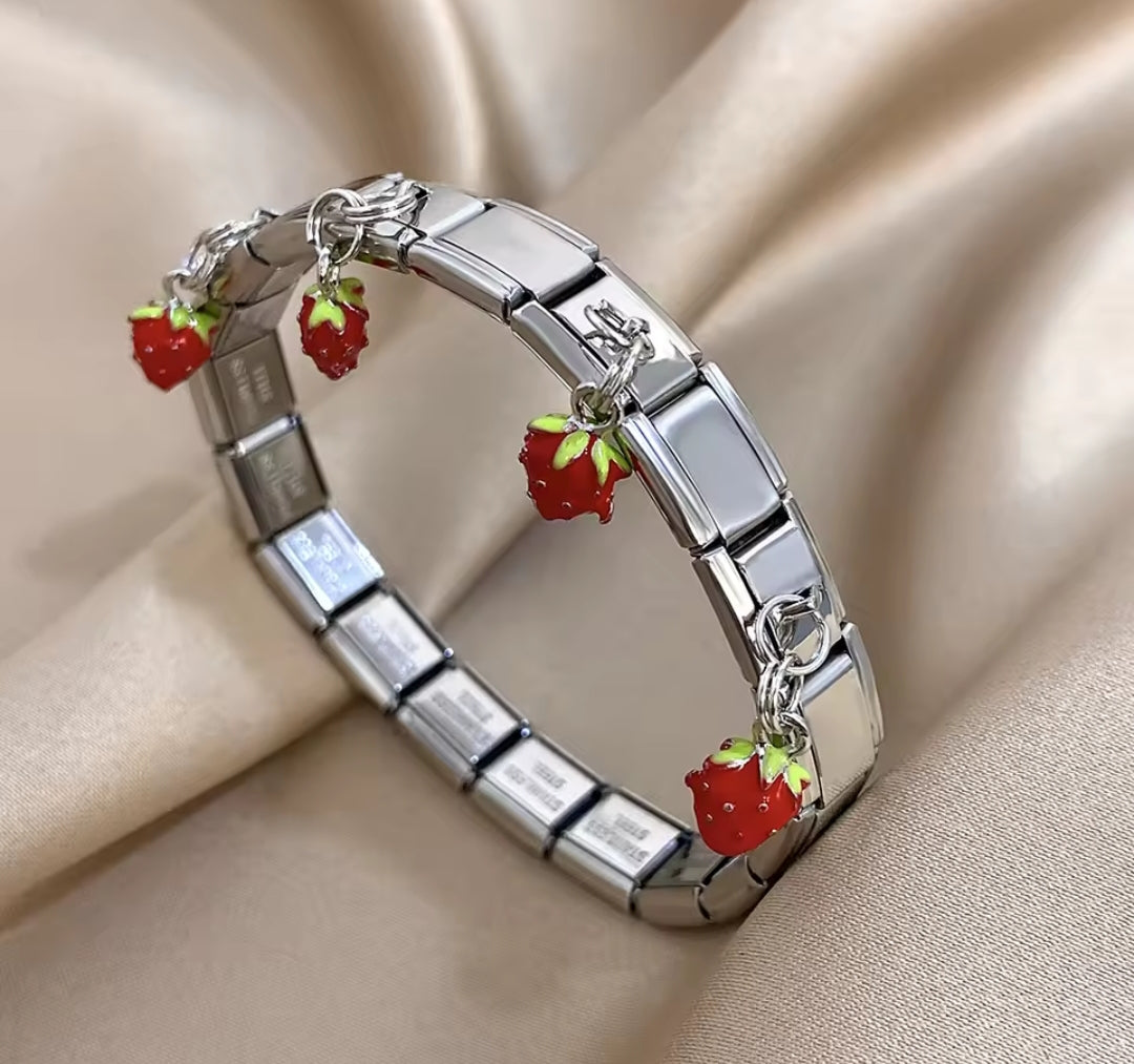 Brazalete de Charms Italianos