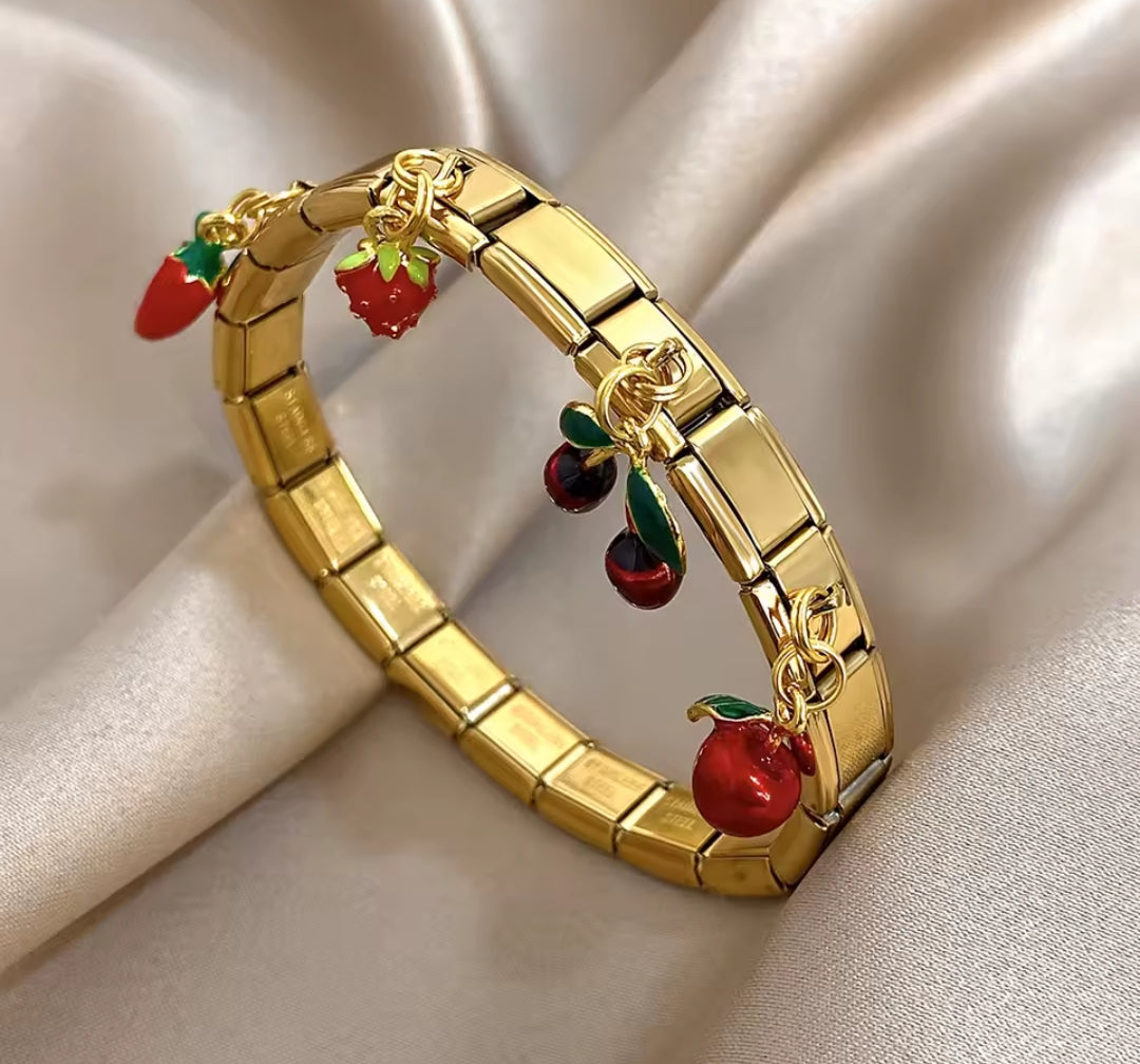 Brazalete de Charms Italianos