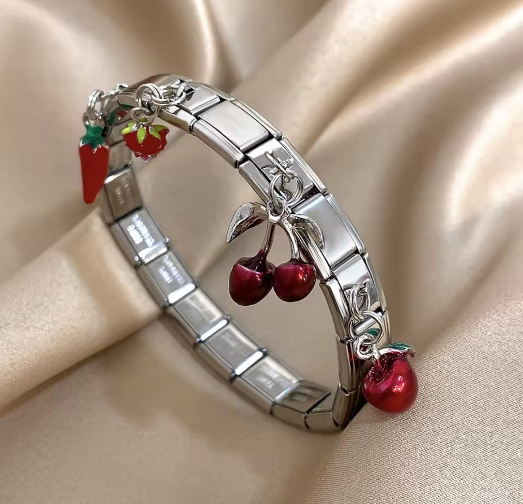 Brazalete de Charms Italianos
