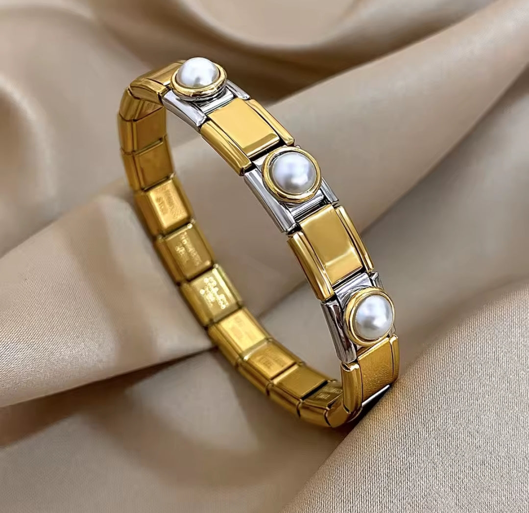 Brazalete de Charms Italianos