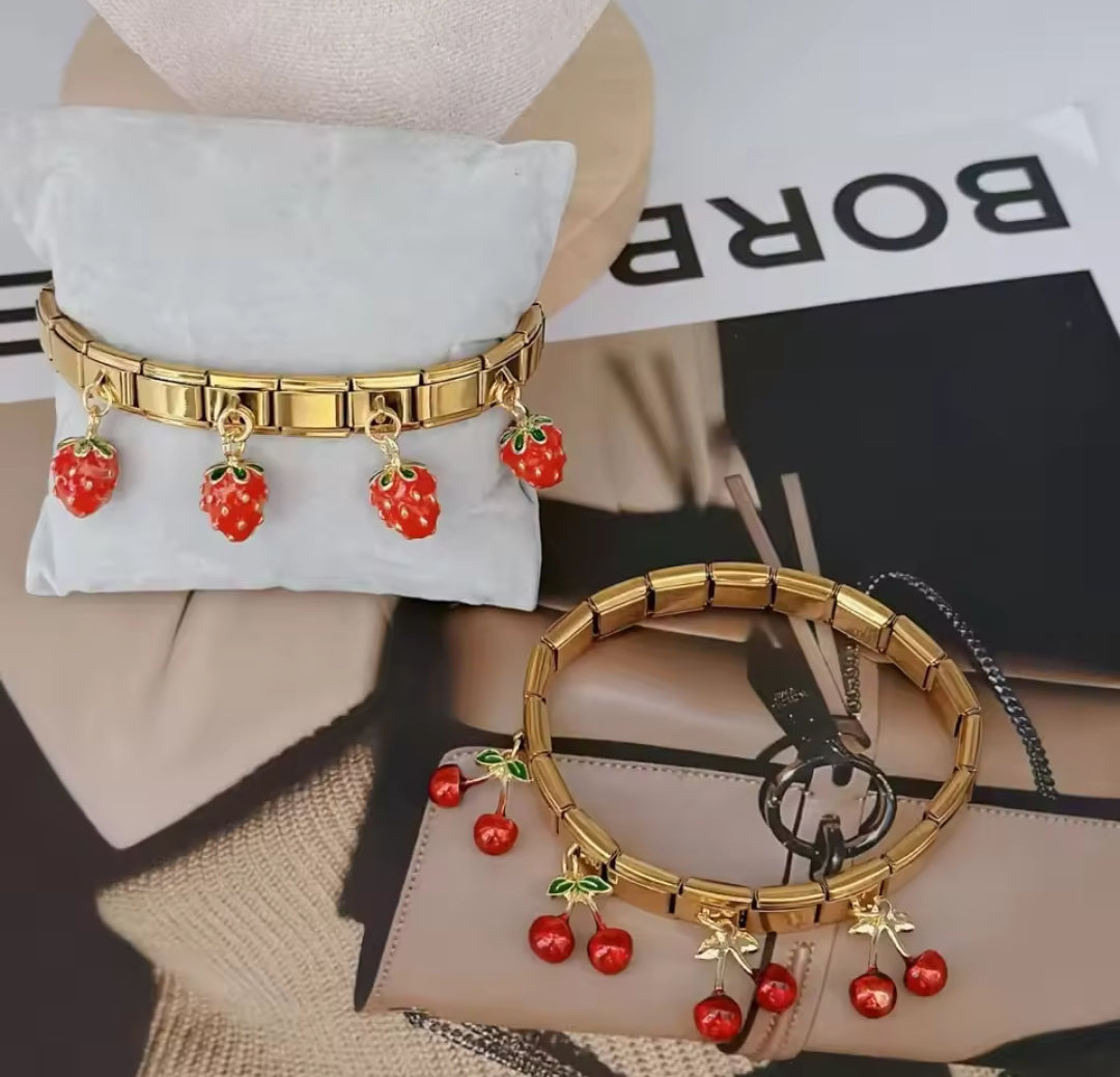 Brazalete de Charms Italianos