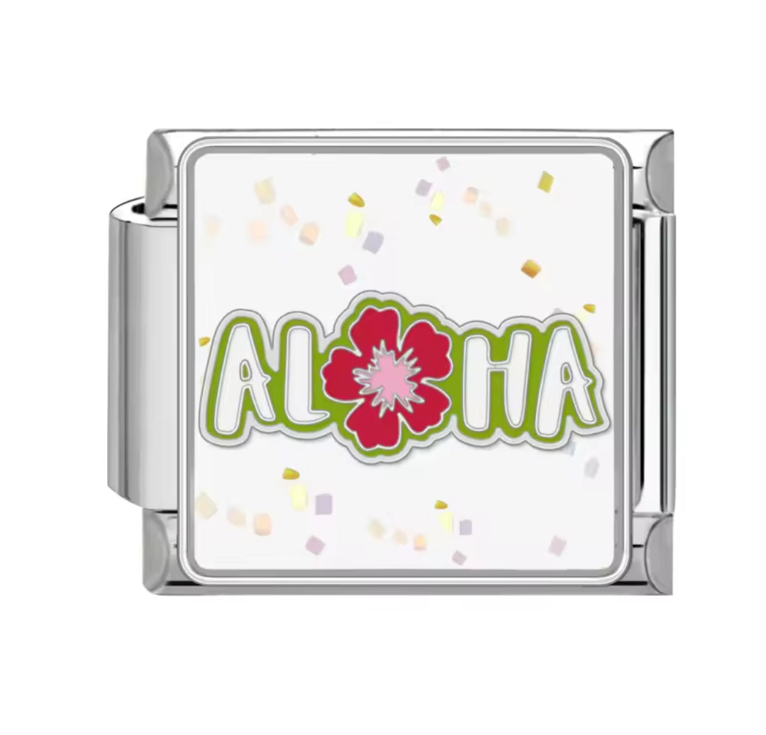 Charms italianos de Hawaii