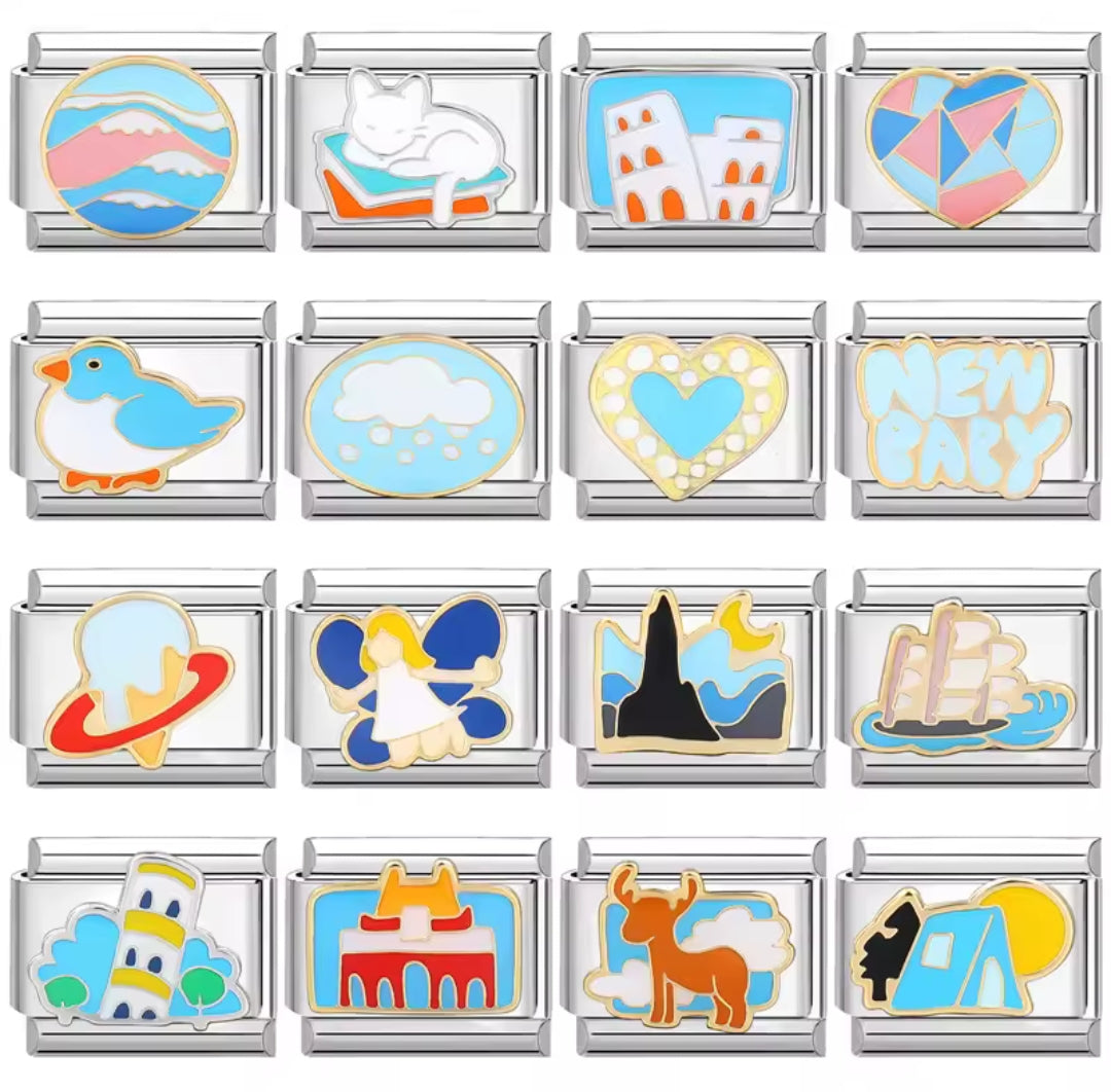 Charms italianos de Camping y viajes