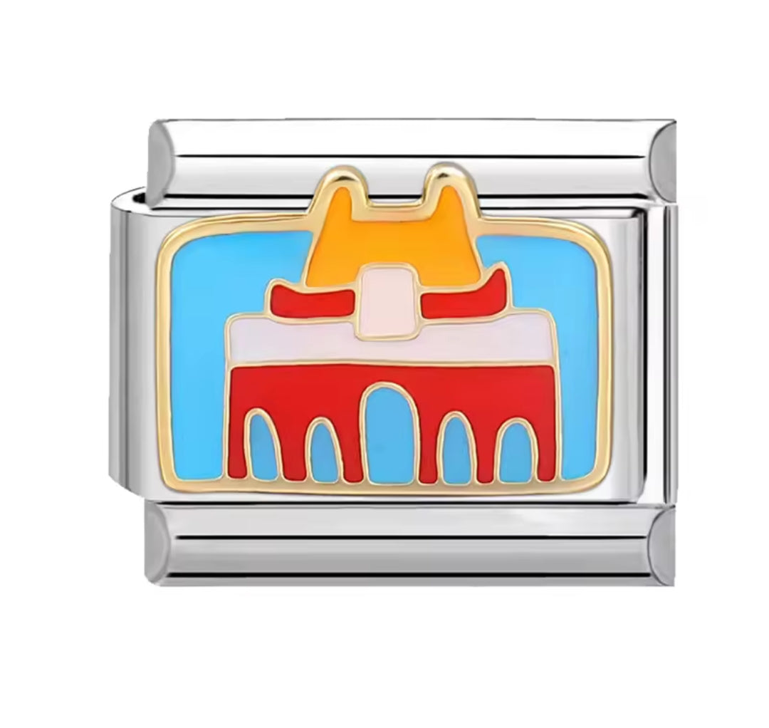 Charms italianos de Camping y viajes