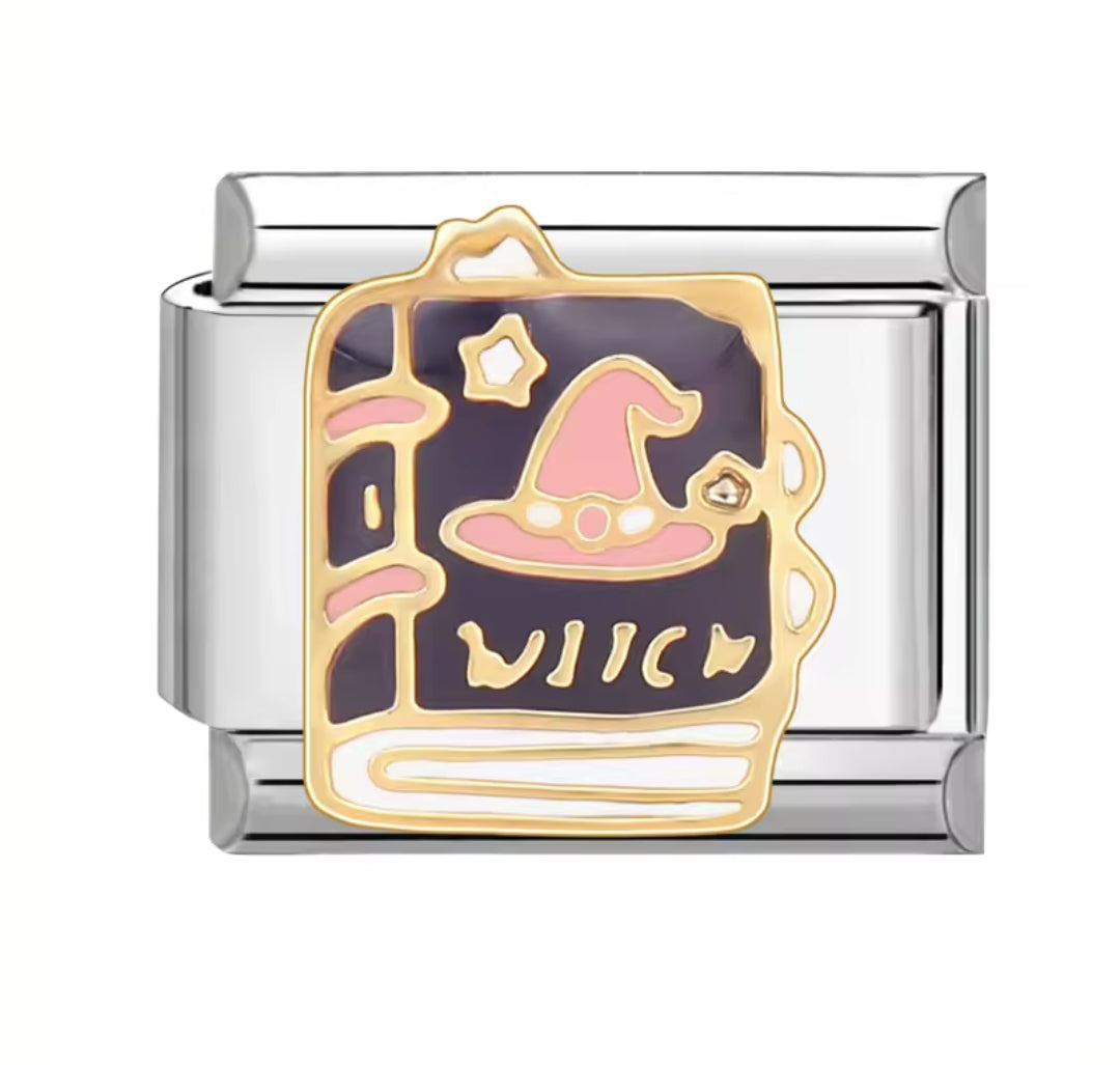 Charms italianos de Vida en rosa