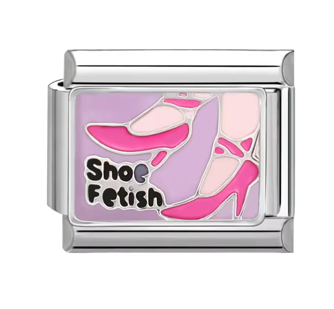 Charms italianos de Vida en rosa