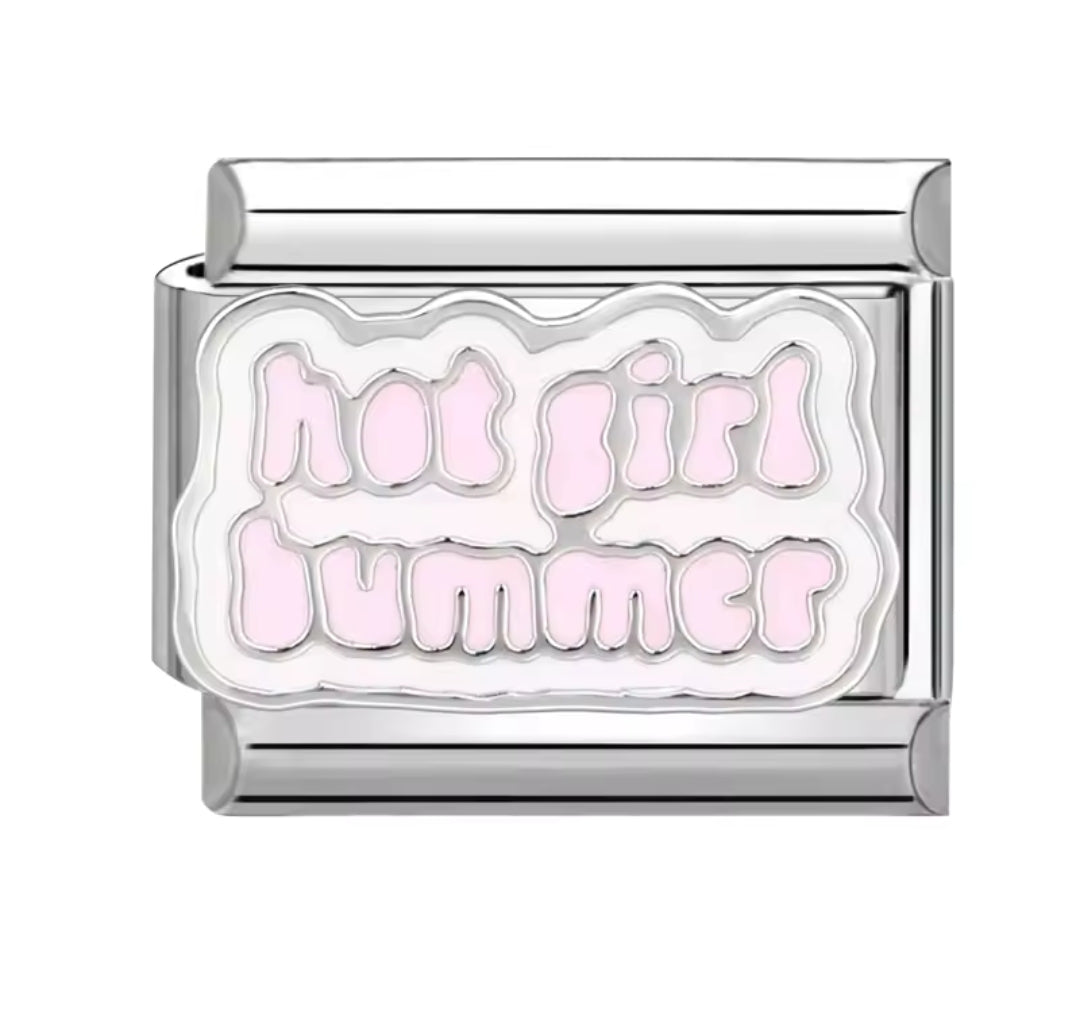 Charms italianos de Vida en rosa