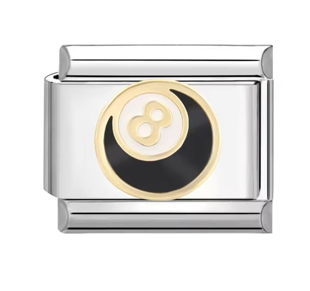 Charms italianos de estrellas y luna bohemia