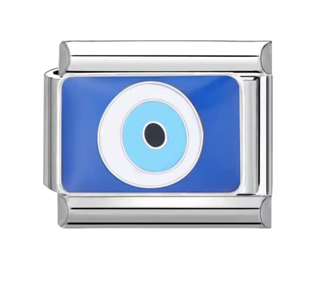 Charms italianos de estrellas y luna bohemia