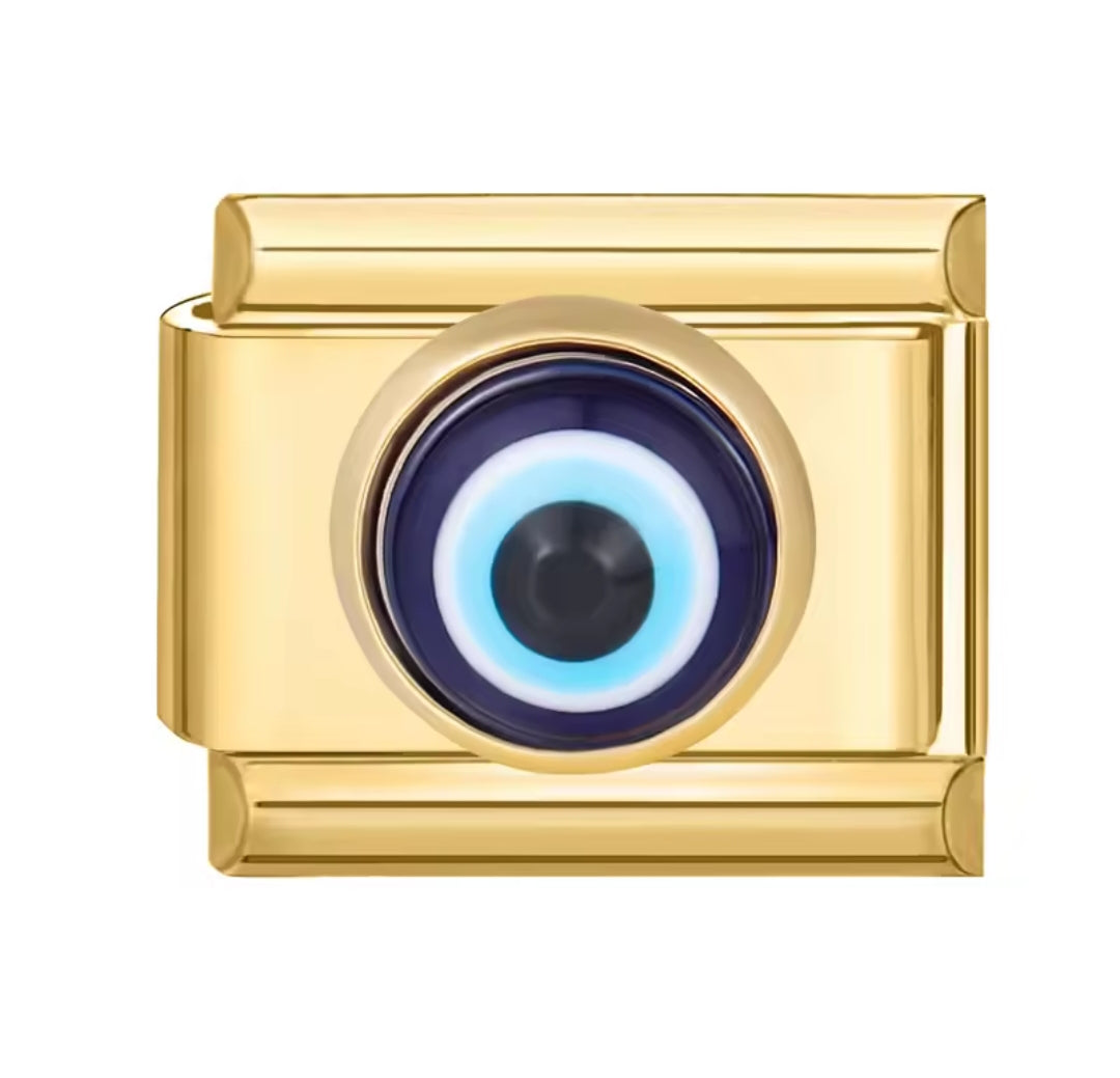 Charms italianos de estrellas y luna bohemia