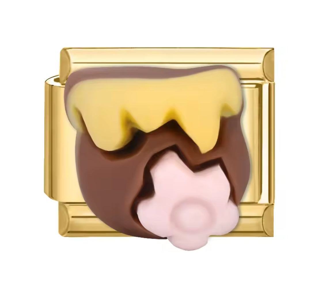 Charms italianos con relieve