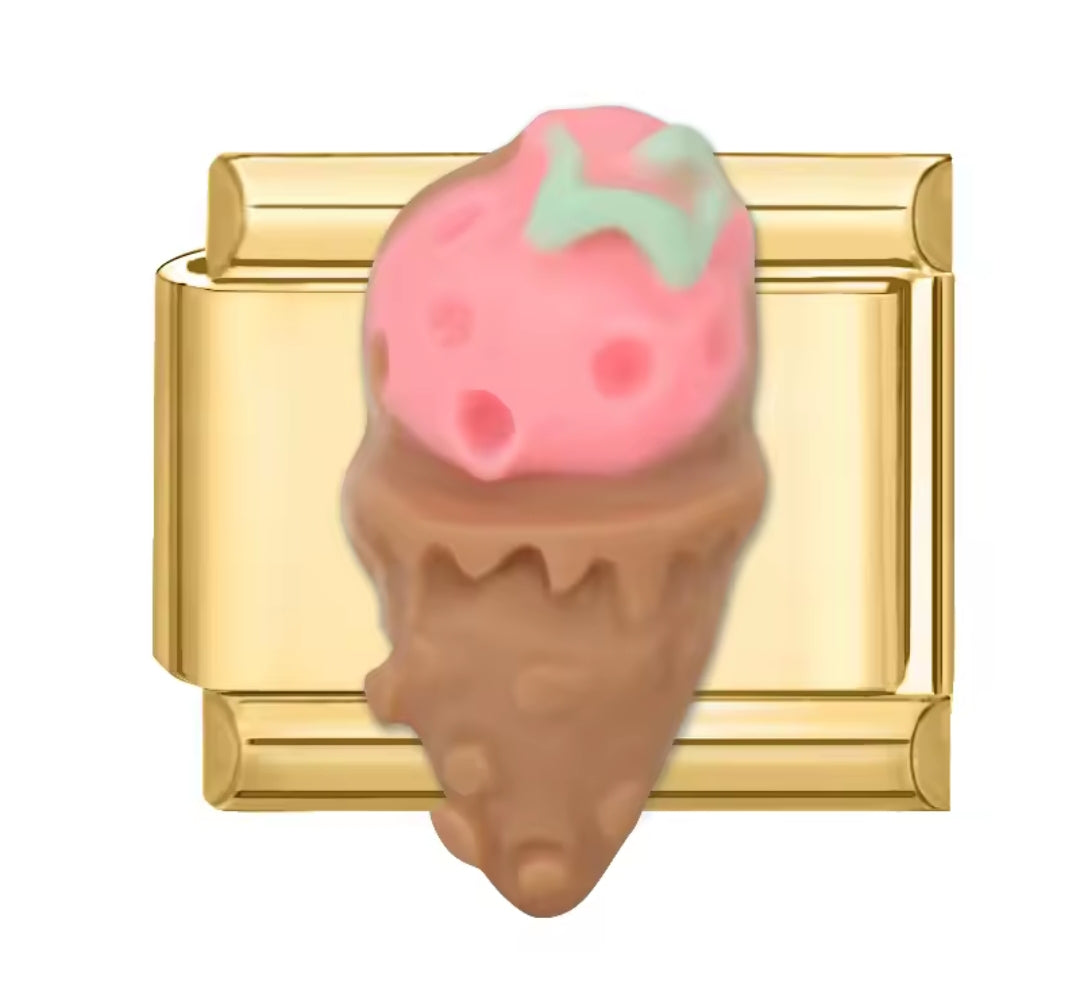 Charms italianos con relieve