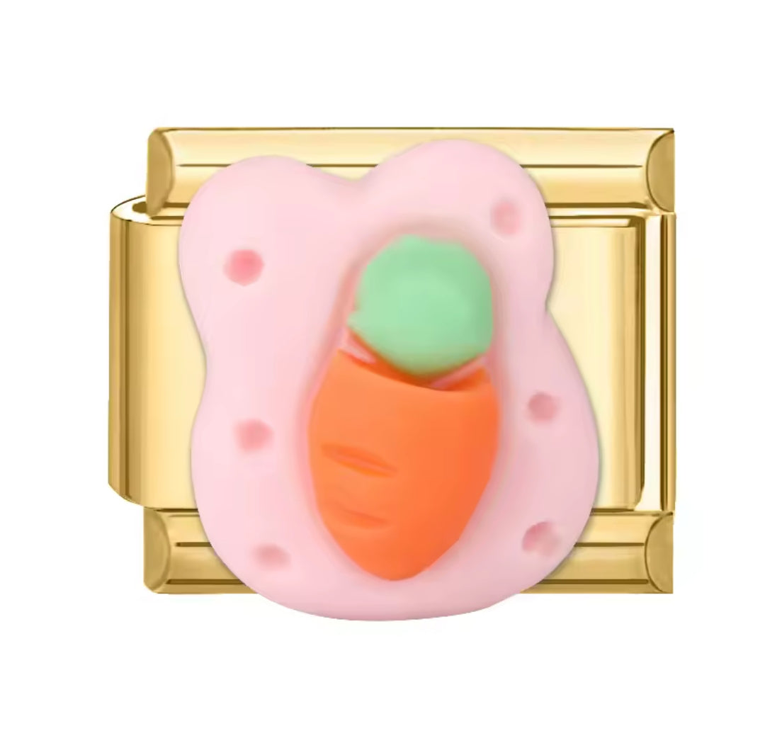 Charms italianos con relieve