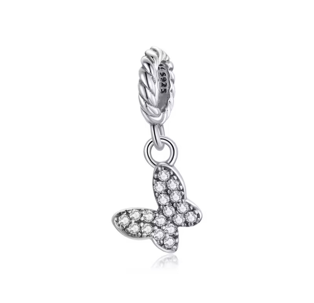 Charm Mariposa Pandora Me de plata s925