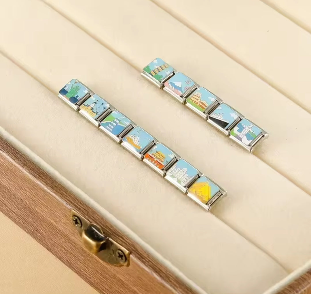 Charms Italianos de Viajes