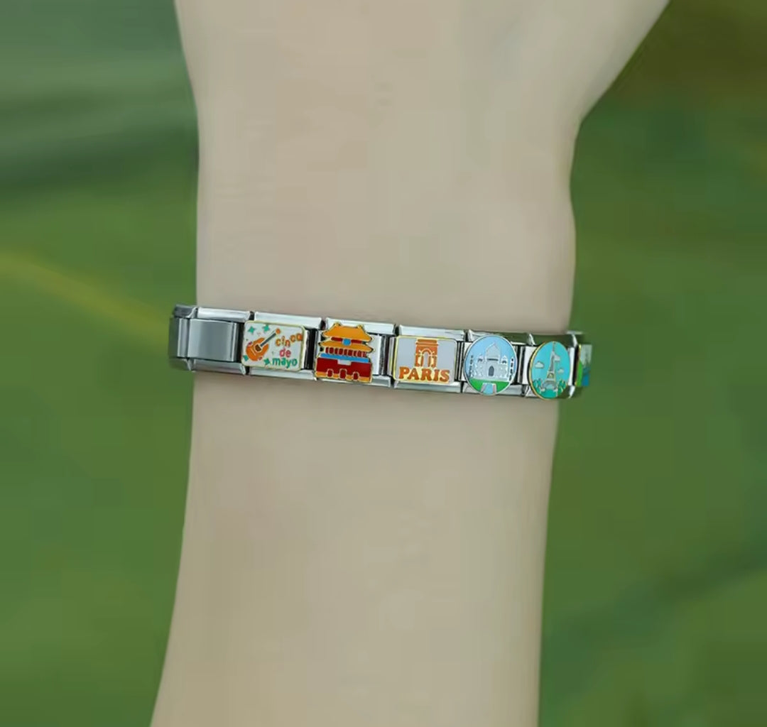 Charms Italianos de Cinco de Mayo