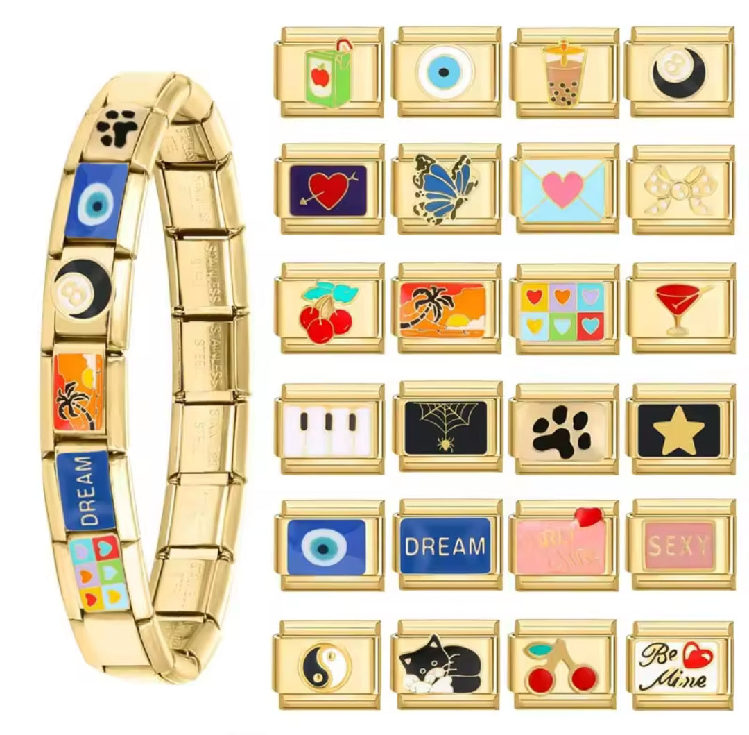 Charms Italianos de Colores